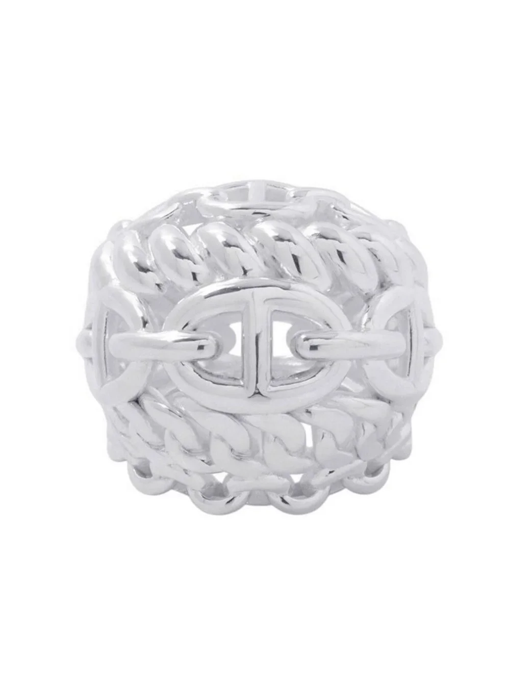 Hermes Ring Chaine D'ancre Multi Chain TGM Enchainee